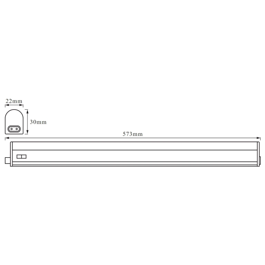 Ledvance - LED Podlinkové svietidlo BATTEN LED/8W/230V