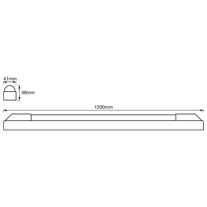 Ledvance - LED Podlinkové svietidlo POWER BATTEN LED/24W/230V 4000K