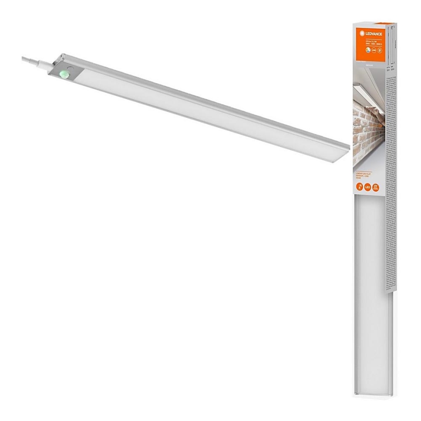 Ledvance - LED Podlinkové svietidlo so senzorom LINEAR LED/3,2W/5V 1500 mAh 3000/4000/6500K