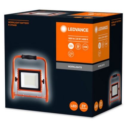 Ledvance - LED Reflektor R-STAND LED/20W/5V 2200 mAh IP44