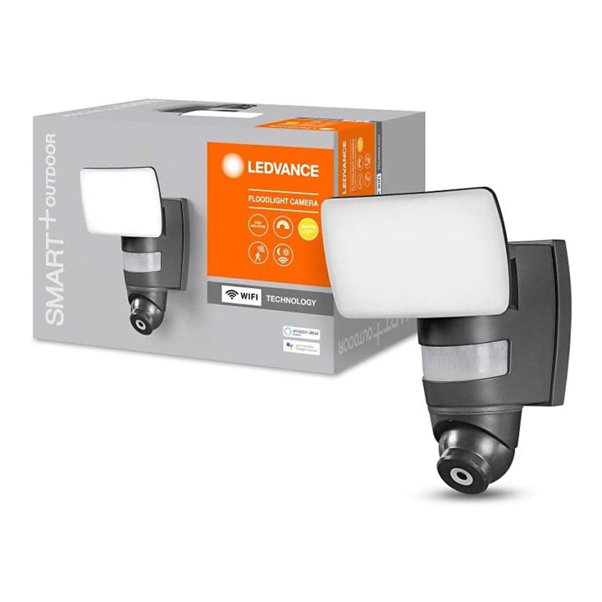 Ledvance - LED Reflektor so senzorom a kamerou SMART+ LED/24W/230V IP44 Wi-Fi