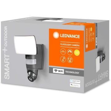 Ledvance - LED Reflektor so senzorom a kamerou SMART+ LED/24W/230V IP44 Wi-Fi