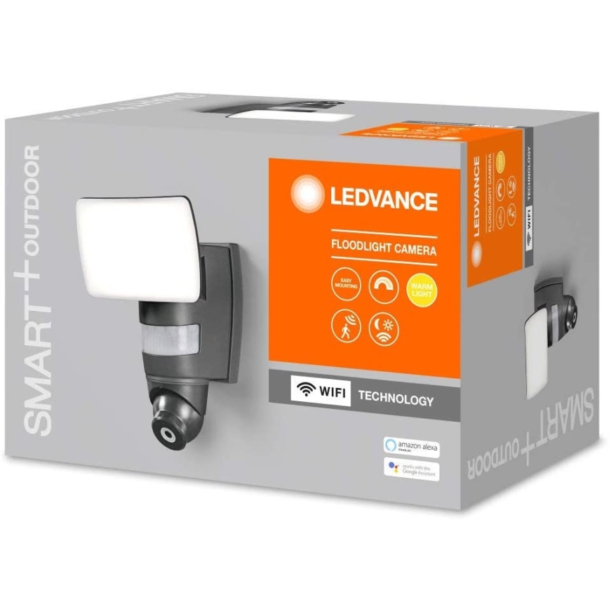 Ledvance - LED Reflektor so senzorom a kamerou SMART+ LED/24W/230V IP44 Wi-Fi