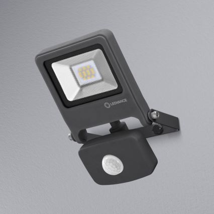 Ledvance - LED Reflektor so senzorom ENDURA LED/10W/230V IP44