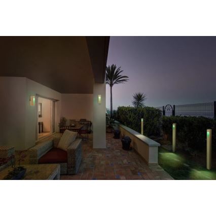 Ledvance - LED RGB Stmievateľná vonkajšia lampa SMART+ TRUCK LED/7,5W/230V Wi-Fi 80 cm