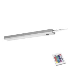 Ledvance - LED RGB Stmievateľné podlinkové svietidlo SLIM LED/4W/230V + diaľkové ovládanie
