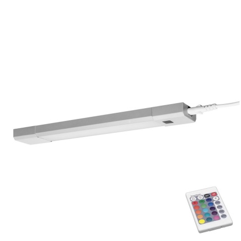 Ledvance - LED RGB Stmievateľné podlinkové svietidlo SLIM LED/8W/230V + diaľkové ovládanie