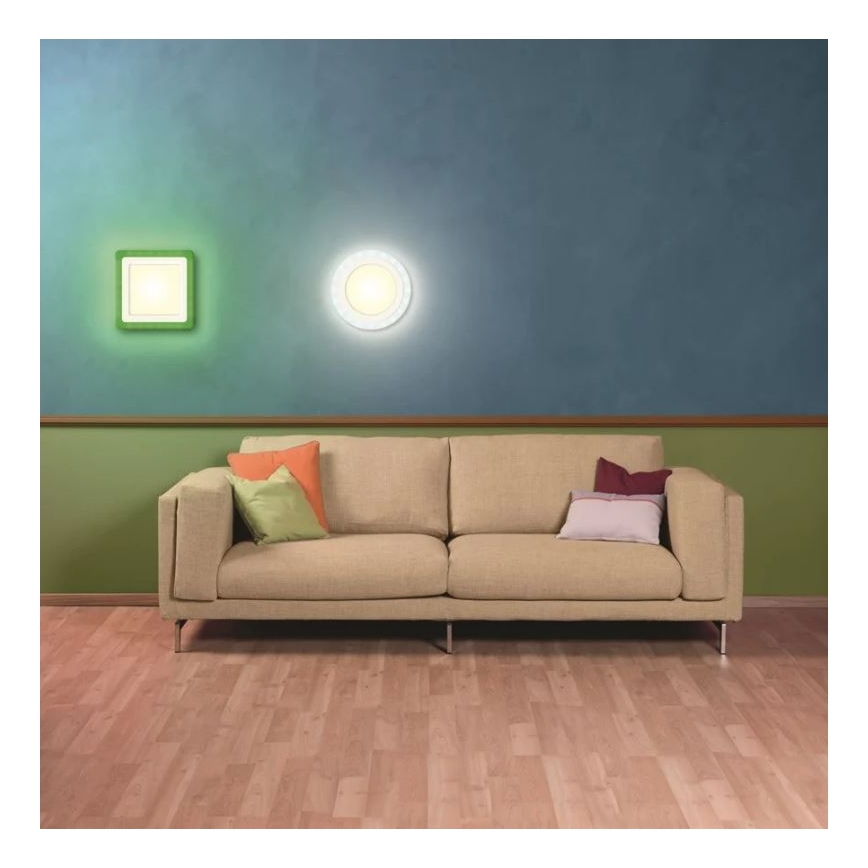 Ledvance - LED RGB Stmievateľné stropné svietidlo LED/19W/230V + diaľkové ovládanie