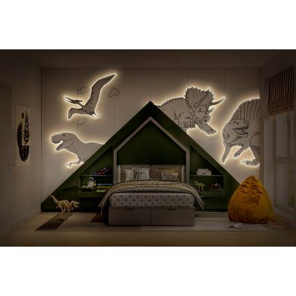 Ledvance - LED RGB stmievateľný pás FLEX 5m LED/10W/230V + diaľkový ovládač