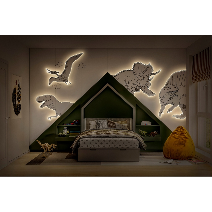 Ledvance - LED RGB stmievateľný pás FLEX 5m LED/10W/230V + diaľkový ovládač