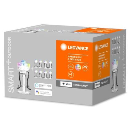 Ledvance - LED RGB Vonkajšia predlžovacia sada SMART+ DOT 9xLED/2,5W/230V IP65 Wi-Fi