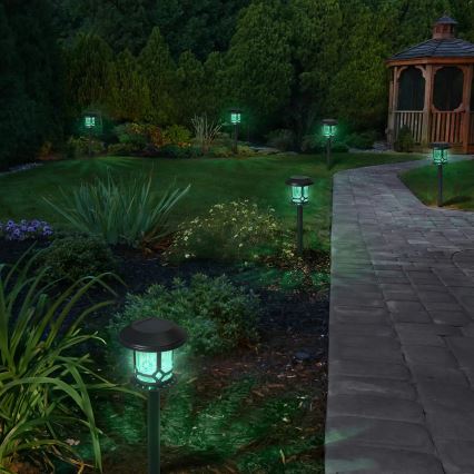 Ledvance - LED RGBW Stmievateľná solárna lampa SMART+ SOLAR LED/0,12W/3,2V 3000-6500K IP44