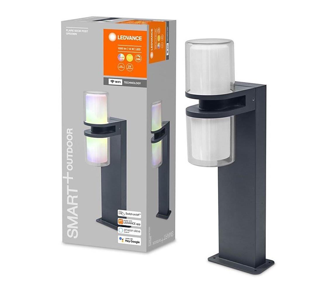 Ledvance - LED RGBW Stmievateľná vonkajšia lampa CASCADE 2xLED/7W/230V IP44 Wi-Fi 4058075564329