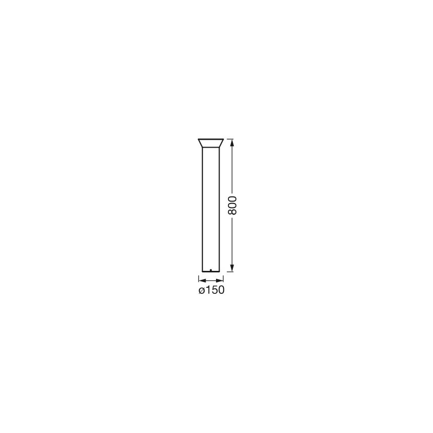 Ledvance - LED RGBW Stmievateľná vonkajšia lampa SMART+ ECLIPSE LED/10W/230V IP44 Wi-Fi