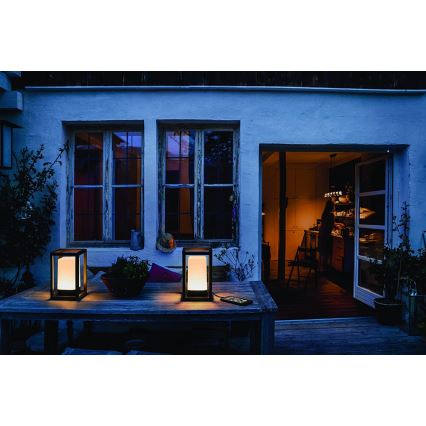 Ledvance - LED RGBW Stmievateľná vonkajšia lampa s power bankou LED/5W/230V Wi-Fi