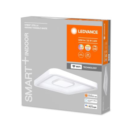 Ledvance - LED RGBW Stmievateľné stropné svietidlo SMART+ ORBIS LED/32W/230V 2700-6500K Wi-Fi