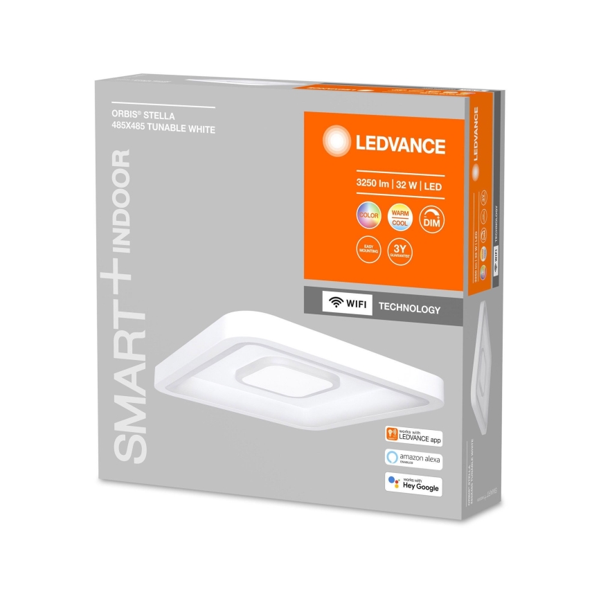 Ledvance - LED RGBW Stmievateľné stropné svietidlo SMART+ ORBIS LED/32W/230V 2700-6500K Wi-Fi