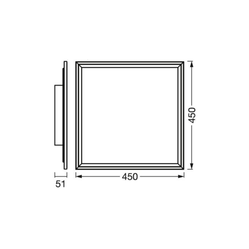 Ledvance - LED RGBW Stmievateľné stropné svietidlo SMART+ PLANON LED/24W/230V 2700-6500K Wi-Fi