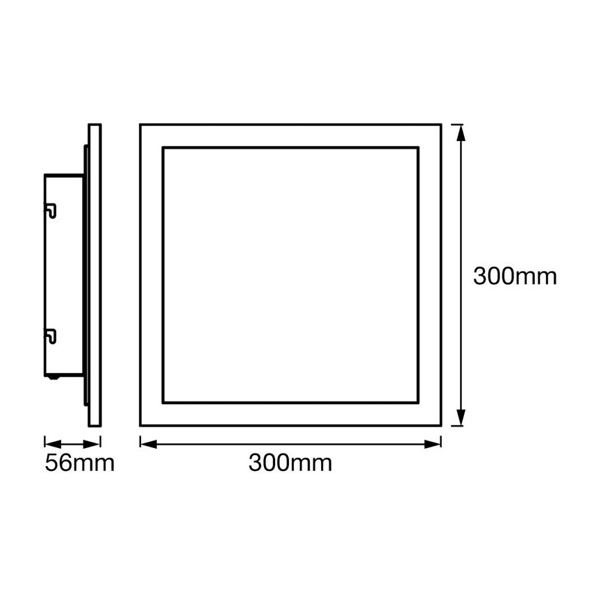 Ledvance - LED RGBW Stmievateľné svietidlo SMART+ PLANON PLUS LED/20W/230V 3000K-6500K Wi-Fi