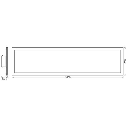 Ledvance - LED RGBW Stmievateľný panel SMART+ PLANON LED/30W/230V 3000-6500K Wi-Fi + diaľkové ovládanie