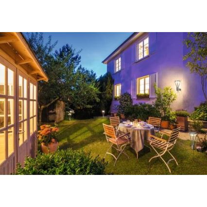 Ledvance - LED Solárne nástenné svietidlo so senzorom BOUQUET LED/6W/3,7V 2200 mAh IP44