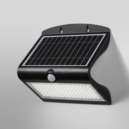 Ledvance - LED Solárne nástenné svietidlo so senzorom pohybu a súmraku BUTTERFLY LED/8W/3,7V 2000 mAh IP65