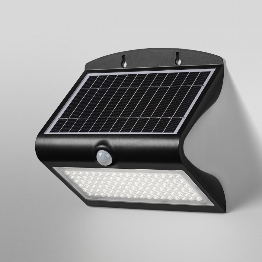 Ledvance - LED Solárne nástenné svietidlo so senzorom pohybu a súmraku BUTTERFLY LED/8W/3,7V 2000 mAh IP65