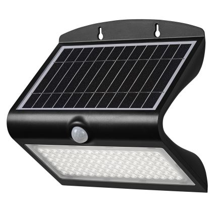 Ledvance - LED Solárne nástenné svietidlo so senzorom pohybu a súmraku BUTTERFLY LED/8W/3,7V 2000 mAh IP65