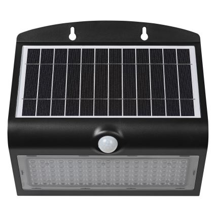 Ledvance - LED Solárne nástenné svietidlo so senzorom pohybu a súmraku BUTTERFLY LED/8W/3,7V 2000 mAh IP65