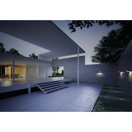 Ledvance - LED Solárne nástenné svietidlo so senzorom pohybu a súmraku ENDURA SOLAR LED/3W/4,2V 1200 mAh IP65