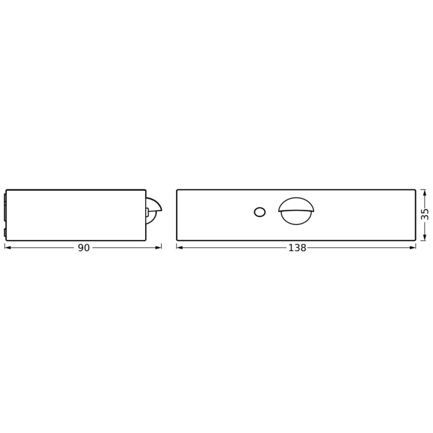 Ledvance - LED Solárne nástenné svietidlo so senzorom pohybu a súmraku ENDURA SOLAR LED/3W/4,2V 1200 mAh IP65