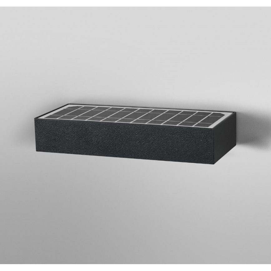 Ledvance - LED Solárne nástenné svietidlo so senzorom ENDURA SOLAR LED/6W/4,2V IP65