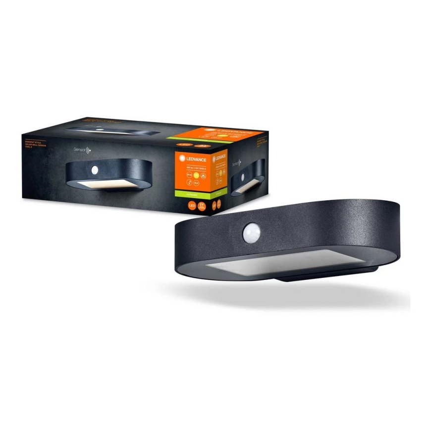Ledvance - LED Solárne nástenné svietidlo so senzorom ENDURA STYLE LED/4W/3,7V 2000 mAh IP44