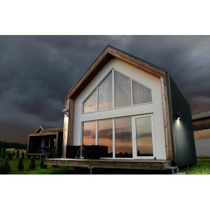 Ledvance - LED Stmievateľný solárny reflektor so senzorom FLOOD SPLIT LED/10W/3,2V 5000 mAh IP65 + diaľkové ovládanie