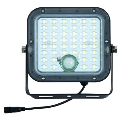 Ledvance - LED Stmievateľný solárny reflektor so senzorom FLOOD SPLIT LED/10W/3,2V 5000 mAh IP65 + diaľkové ovládanie