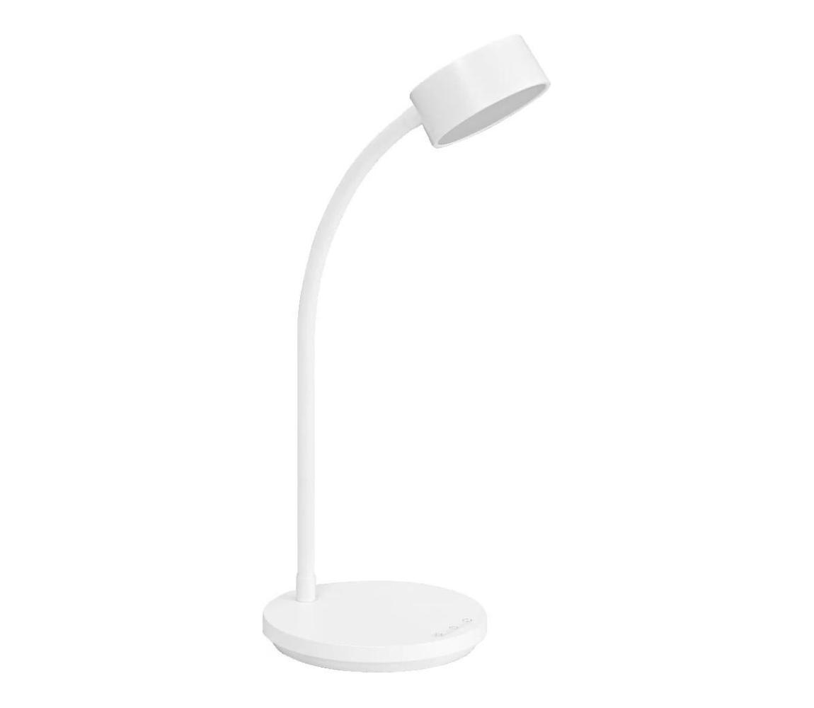 Ledvance - LED stmievateľná dotyková stolná lampa OFFICE LED/4,8W/5V 3000-6500K biela 4099854388446