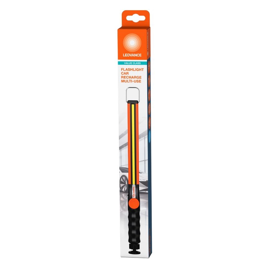 Ledvance - LED Stmievateľná nabíjacia baterka FLASHLIGHT CAR LED/5W/5V 1800 mAh