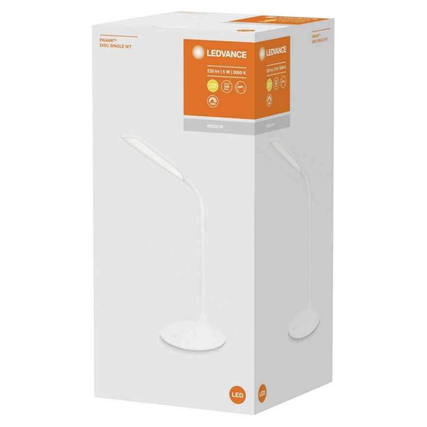 Ledvance - LED Stmievateľná stolná lampa PANAN LED/5W/5V
