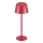 Ledvance - LED Stmievateľná vonkajšia nabíjacia lampa TABLE LED/2,5W/5V IP54 červená