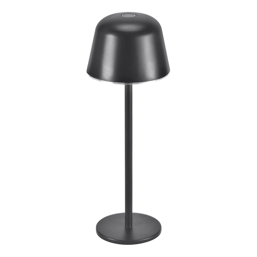 Ledvance - LED Stmievateľná vonkajšia nabíjacia lampa TABLE LED/2,5W/5V IP54 čierna