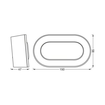 Ledvance - LED Stmievateľné digitálne hodiny LINEAR LED/3,4W/5V