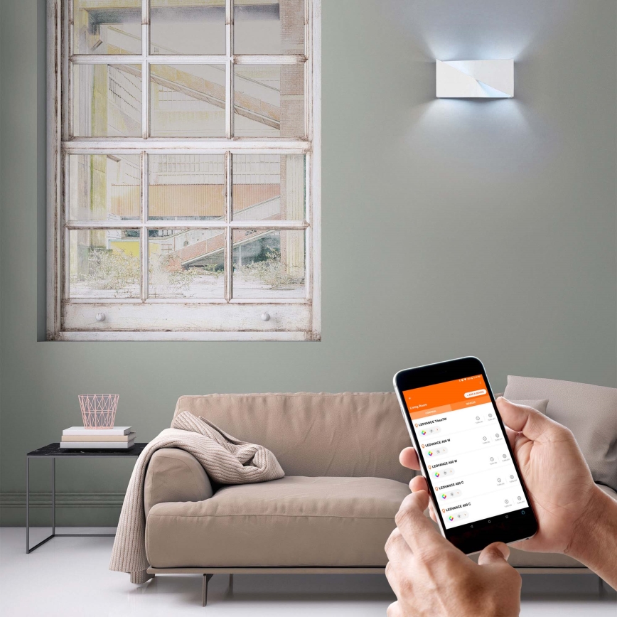 Ledvance - LED Stmievateľné nástenné svietidlo SMART+ SWAN LED/23W/230V 3000-6500K Wi-Fi