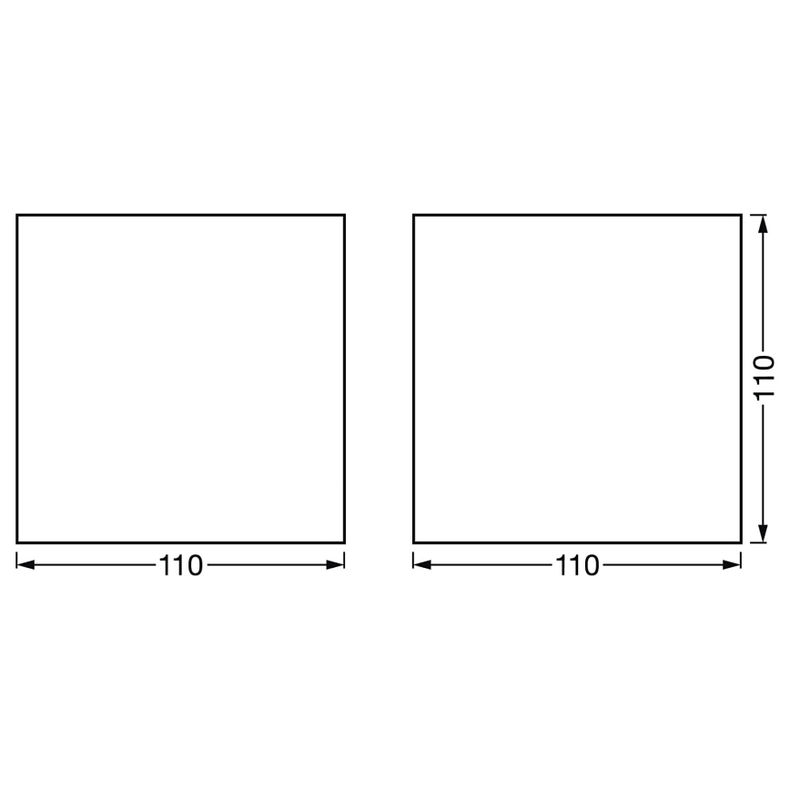 Ledvance - LED Stmievateľné nástenné svietidlo SMART+ WOOD LED/7W/230V 3000-6500K Wi-Fi