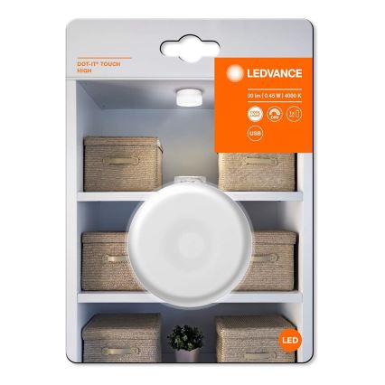 Ledvance - LED Stmievateľné orientačné svietidlo DOT-IT LED/0,45W/5V 500 mAh