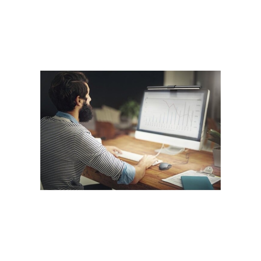 Ledvance - LED Stmievateľné osvetlenie monitora SUN@HOME LED/2,5W/5V 2200-5000K CRI 95 Wi-Fi
