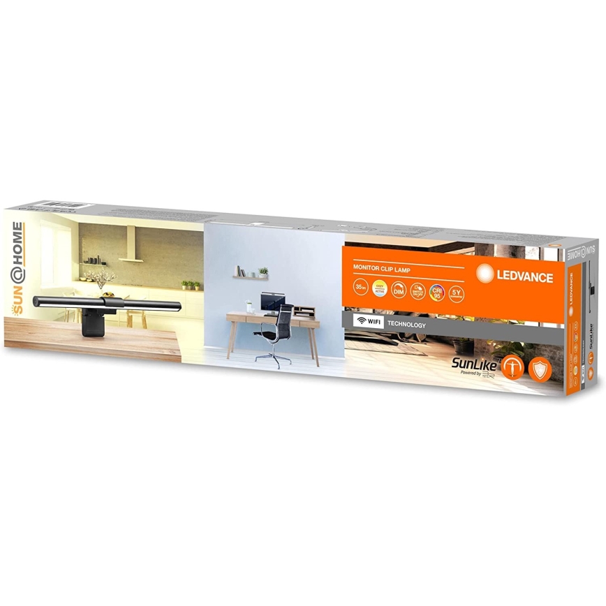 Ledvance - LED Stmievateľné osvetlenie monitora SUN@HOME LED/2,5W/5V 2200-5000K CRI 95 Wi-Fi