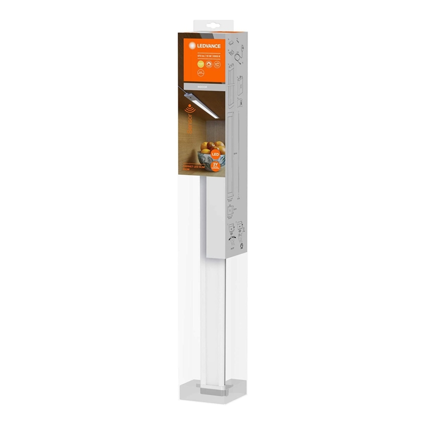 Ledvance - LED Stmievateľné podlinkové svietidlo so senzorom CABINET LED/10W/230V 3000K
