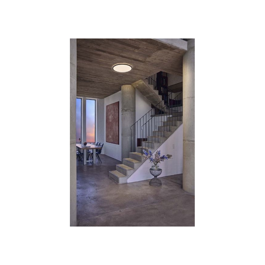 Ledvance - LED Stmievateľné stropné svietidlo ORBIS LED/15W/230V čierna