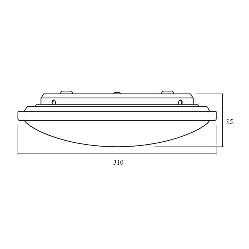 Ledvance - LED Stmievateľné stropné svietidlo ORBIS LED/17W/230V 2700-6500 + diaľkové ovládanie