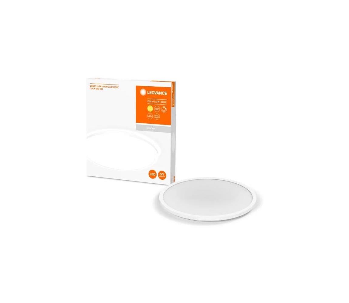 Ledvance - LED Stmievateľné stropné svietidlo ORBIS LED/22W/230V biela 4058075752849